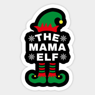 The Mama Elf Sticker